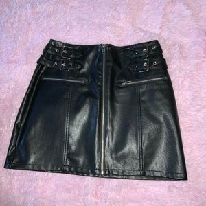 Forever 21 Punk Mini Skirt